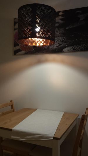 a table for two #veggie_point at Veggie Point in Prague