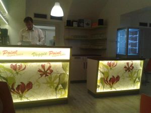 interior at Veggie Point in Prague