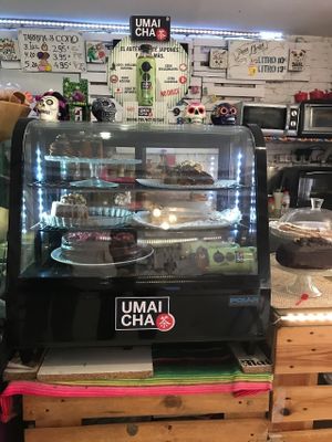 Inside at La Heladeria Mexicana in Barcelona