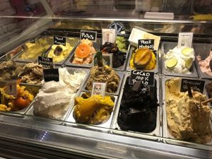 Vegan ice-cream at La Heladeria Mexicana in Barcelona