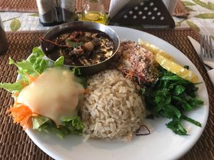 Feijoada at Govindas' Natural - Vrinda in Sao Paulo