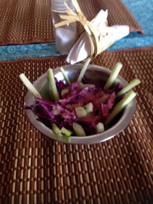 Salad at Govindas' Natural - Vrinda in Sao Paulo