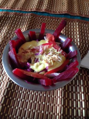 Salad at Govindas' Natural - Vrinda in Sao Paulo