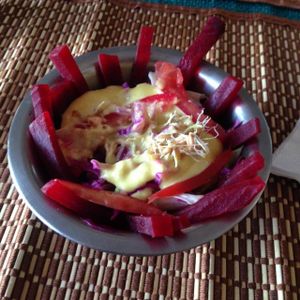 Salad at Govindas' Natural - Vrinda in Sao Paulo