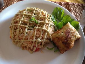 Paella at Govindas' Natural - Vrinda in Sao Paulo