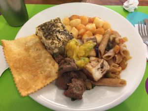 Delicious food. at Vegg's Restaurante in Sao Paulo