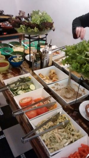 a part of all-you-can -eat buffet. at Vegg's Restaurante in Sao Paulo