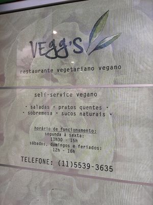  at Vegg's Restaurante in Sao Paulo