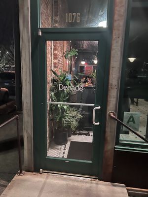entry at Decade in Louisville