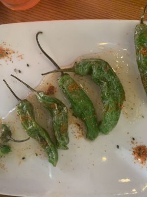 Shishito Peppers at Sabaku Sushi in Moab