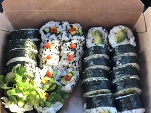 Vegan Sushi at Sabaku Sushi in Moab