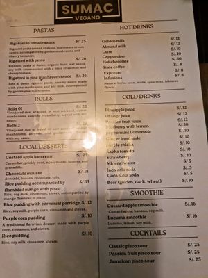  at Sumac Vegano in Cusco