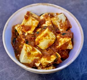 Tofu curry at Anise in Dubai