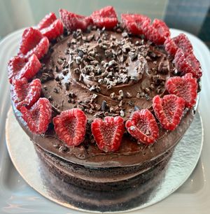 Chocolate cake  at Anise in Dubai