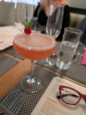 Vegan cocktail at Giggling Squid - Leeds in Leeds