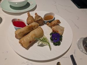 Small vegan platter at OISOI Bar & Restaurant in Sheffield
