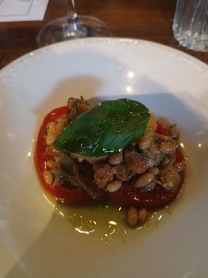 Tomato starter at Garden State Hotel in Melbourne