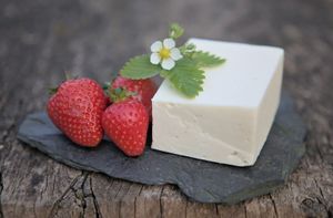 Melty No'zzarella at Earthy Vegan Cheese in Edinburgh