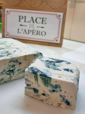 Cashew Blue at Earthy Vegan Cheese in Edinburgh