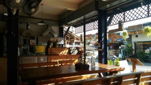 Pleasant surroundings at TTK Restaurant in Pai