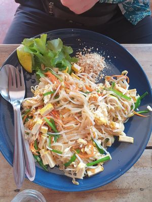 Pad Thai with egg at TTK Restaurant in Pai