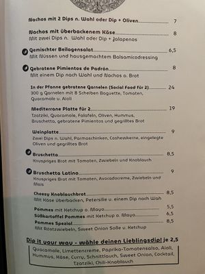 Menu  at Contigo  in Koblenz