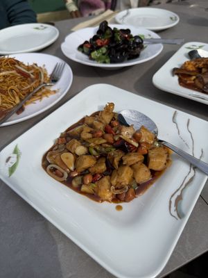 Gong pai chickn   at Tofu Vegan in Brighton