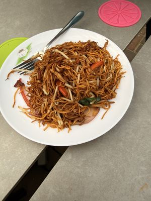 Side of noodles  at Tofu Vegan in Brighton