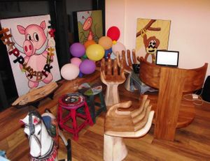 Interior at Soma Vital Food in Sofia