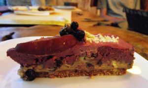 Raw cake of the day at Soma Vital Food in Sofia