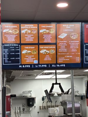 Menu   at Fries Inside in Daphne