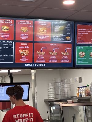 Menu   at Fries Inside in Daphne