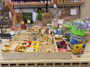 health bars at Bioteka - Krisjana Barona in Riga