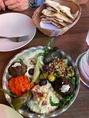 Mezze starters   at Persepolis - Snackistan in South East London