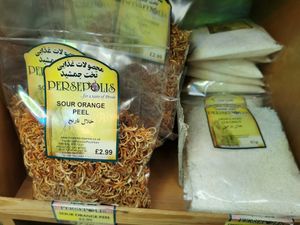 Viele persische Gewürze und Speisen at Persepolis - Snackistan in South East London