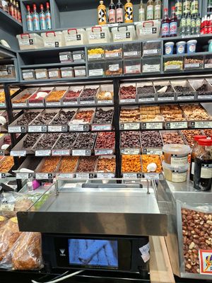 Dried fruits at CHARILAOS in Thessaloniki