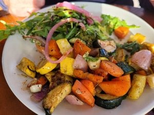 Avocado Toast with Toasted Veg at Cassidy's Café & Antiques in Ouray