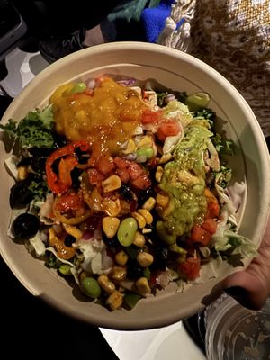 Veggie Soy Crumble/Ground Bowl - Vegan  at Extreme Burrito in Pickering