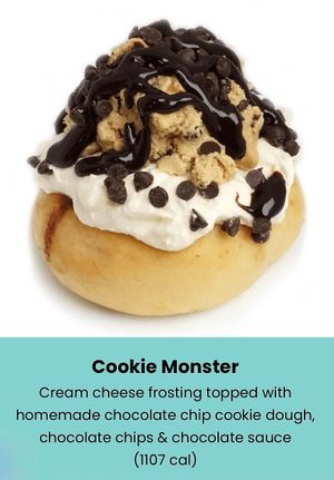 Cookie Monster  at Cinnaholic - Berkeley in Berkeley