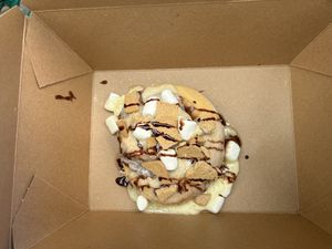 Campfire s’mores roll  at Cinnaholic - Berkeley in Berkeley
