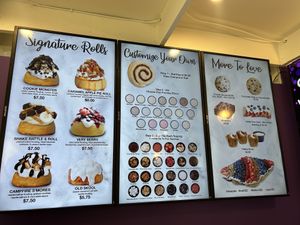 Menu   at Cinnaholic - Berkeley in Berkeley