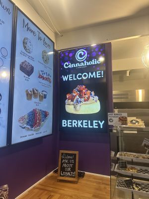Back in Berkeley baby!   at Cinnaholic - Berkeley in Berkeley