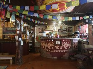 Interior at Art in Chai in Pai