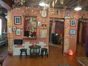 Interior at Art in Chai in Pai