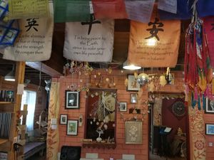 Interior at Art in Chai in Pai