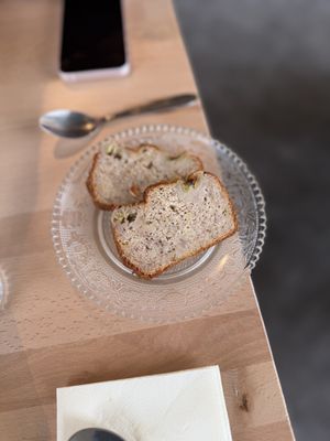 Banana bread   at MOW&MY RESTAURANT - COFFEE SHOP PORNIC  in Pornic