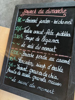 Menu  at MOW&MY RESTAURANT - COFFEE SHOP PORNIC  in Pornic