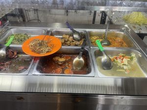 Buffet  at Zhu Shim Vegetarian Restaurant in Sekinchan