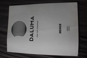 Their menu back in 2014 at Daluma in Berlin