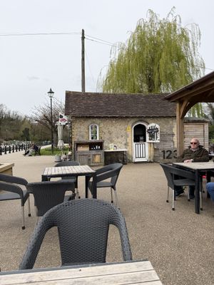 Seat  at The Little Old Toll House in Maidstone
